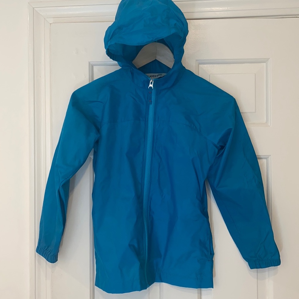 Lands End kids windbreaker size 7/8